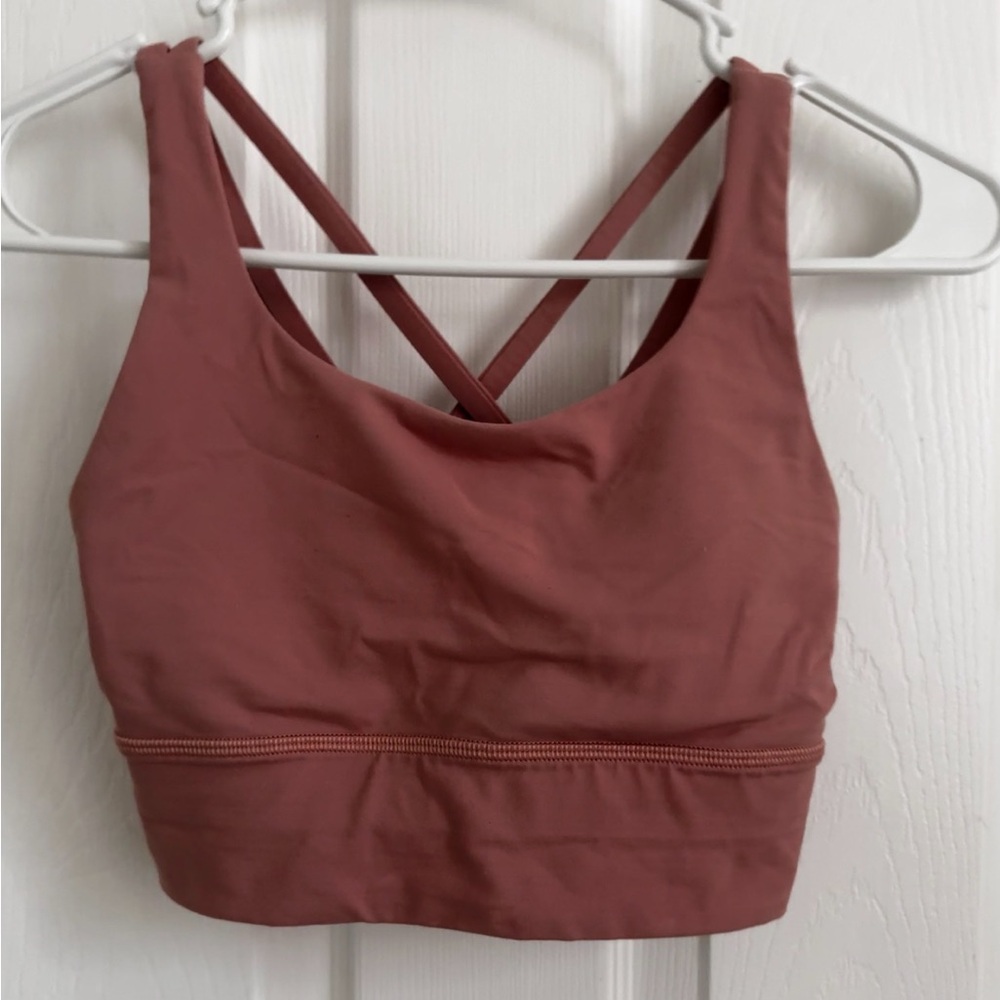 Lululemon Athletica Dusty Rose Sports Bra